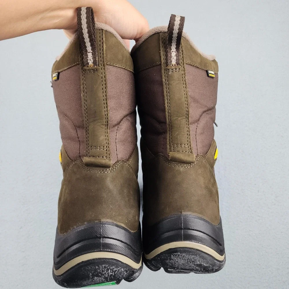 KEEN Durand II Boots Mens Size 11.5 Brown Waterproof Insulated Snow Winter 400g